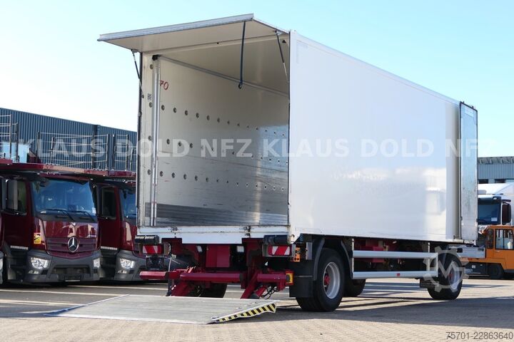 Box trailer SPIER AGL 290 Koffer 45m³ Durchladeeinrichtung LBW