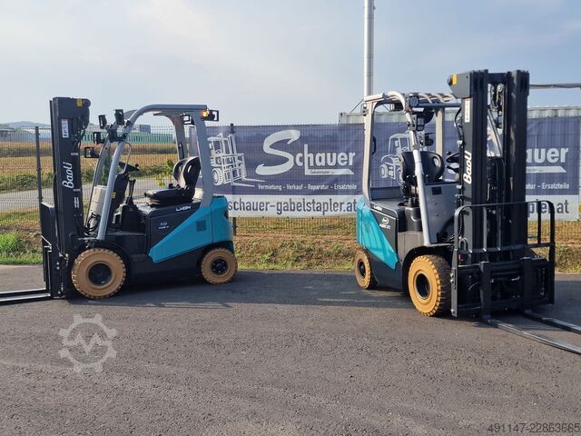 Electric 4-wheel forklift Baoli KBE18 Li G1