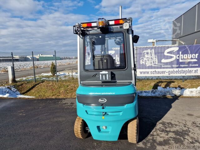 Electric 4-wheel forklift Baoli KBE 25 G1