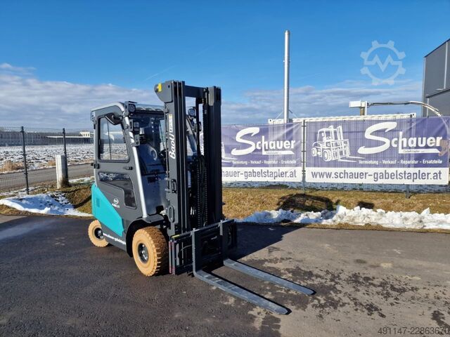Electric 4-wheel forklift Baoli KBE 25 G1