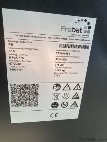Electric 4-wheel forklift Mitsubishi FB50CN