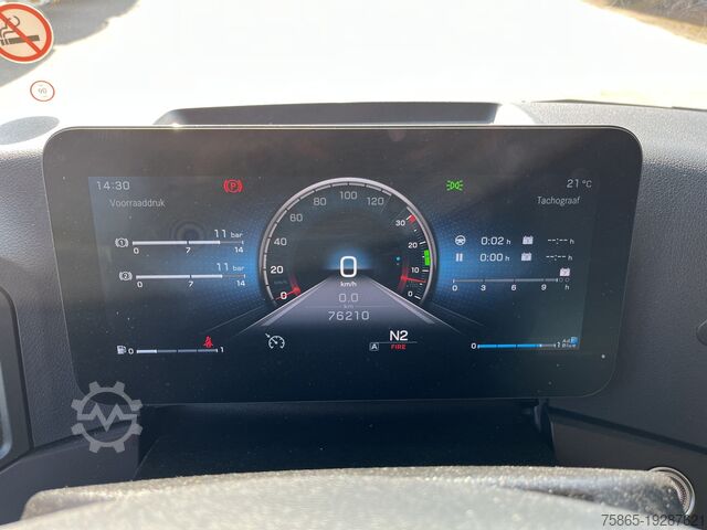 Box body Mercedes-Benz Actros 2124 / 2023 / 18 Ton / Box / Laadklep