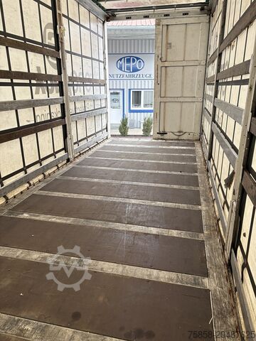 Wechselbrücke mit Pritsche & Plane Krone Jumbo 7,82m Innenhöhe 3m Edschaverdeck