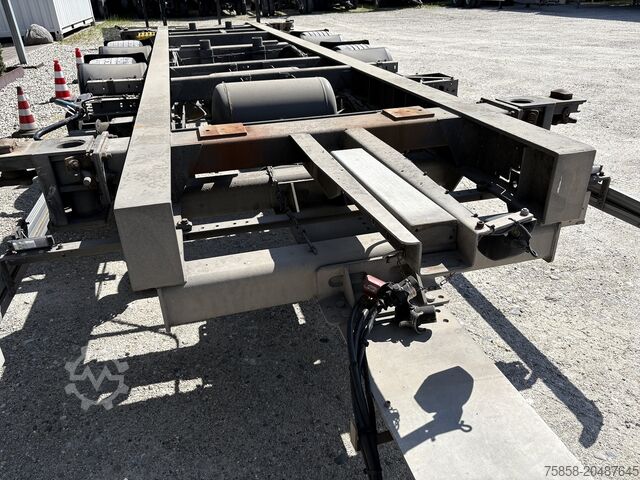 Anhänger-Wechselfahrgestell sonstige BDF Multiwechsler Verzinkt Breitreifen