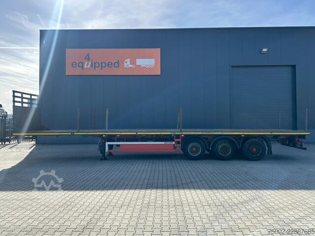 Plattformanhänger Broshuis 31N0-EU 31N0-EU / 1x extendable (750cm) / steer...