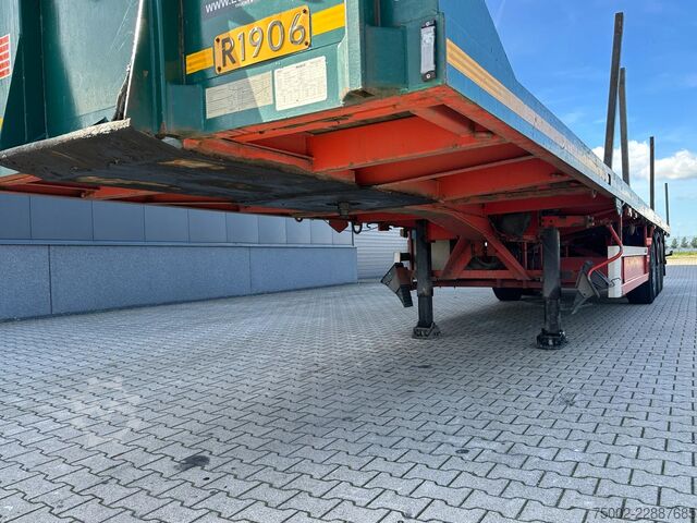 Plattformanhänger Broshuis 31N0-EU 31N0-EU / 1x extendable (750cm) / steer...