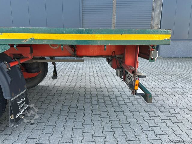 Plattformanhänger Broshuis 31N0-EU 31N0-EU / 1x extendable (750cm) / steer...