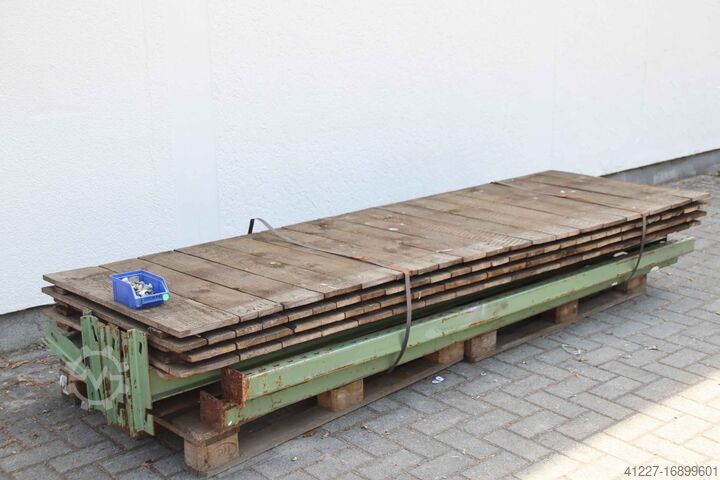 Palettenregal mit Lagerböden unbekannt 2500/2750/860 mm
