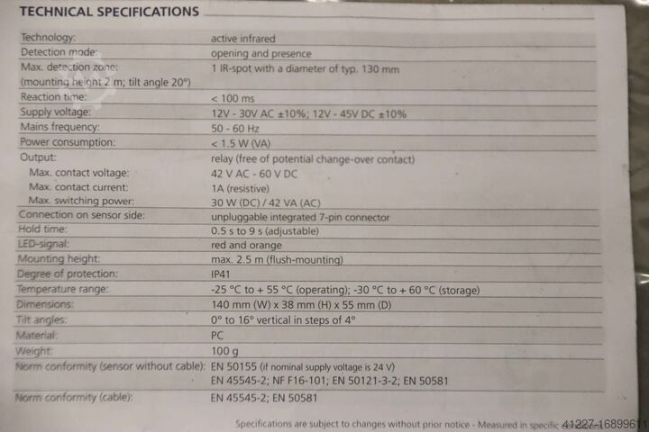 Türöffnungsknopf BEA SA RS-1
