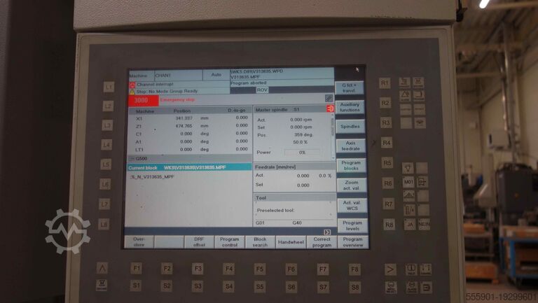 Vertical CNC Lathe EMAG VSC 250