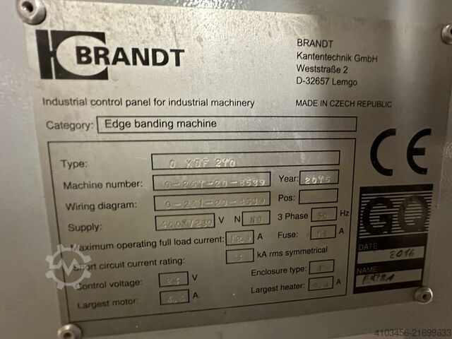 Brandt KDF 210 Brandt KDF 210