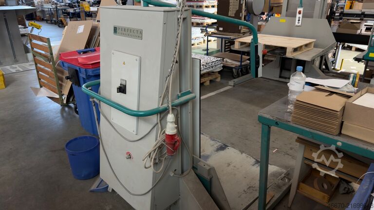 Planschneider Schneidestraße Perfecta 115 HTVC mit Peripherie