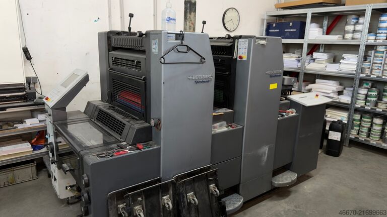 Bogenoffsetdruckmaschine Heidelberg SM52-2P+