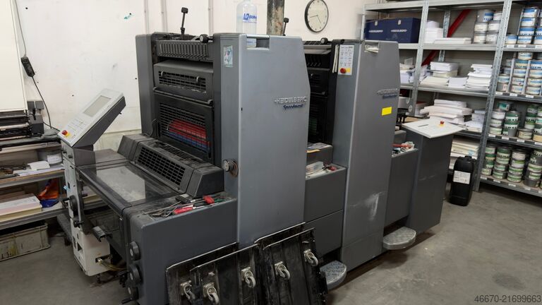 Bogenoffsetdruckmaschine Heidelberg SM52-2P+