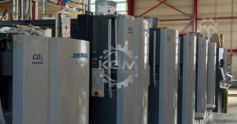 Bogenoffsetdruckmaschine Heidelberg CX102-5+LX