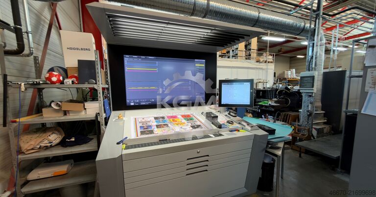 Bogenoffsetdruckmaschine Heidelberg CX102-5+LX