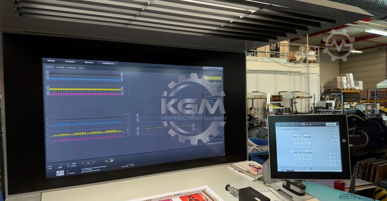 Bogenoffsetdruckmaschine Heidelberg CX102-5+LX