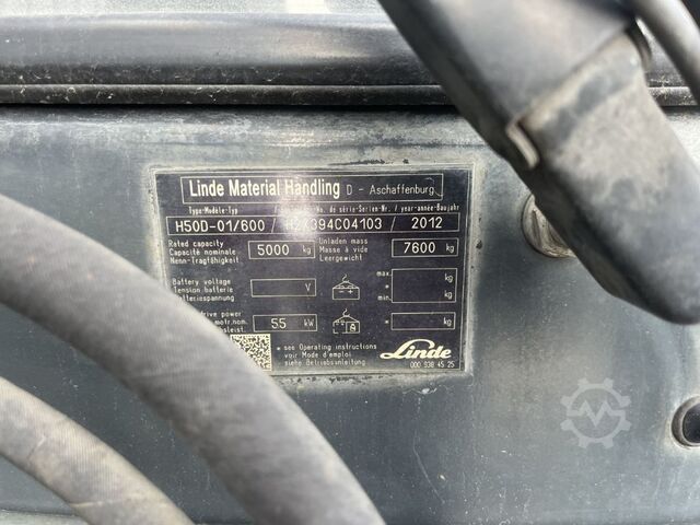 Diesel Forklift Linde H50D-01/600