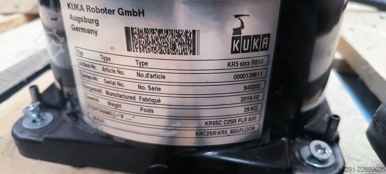 Industrial robot KUKA KRC2sr+KCP2+KR5 sixx R850