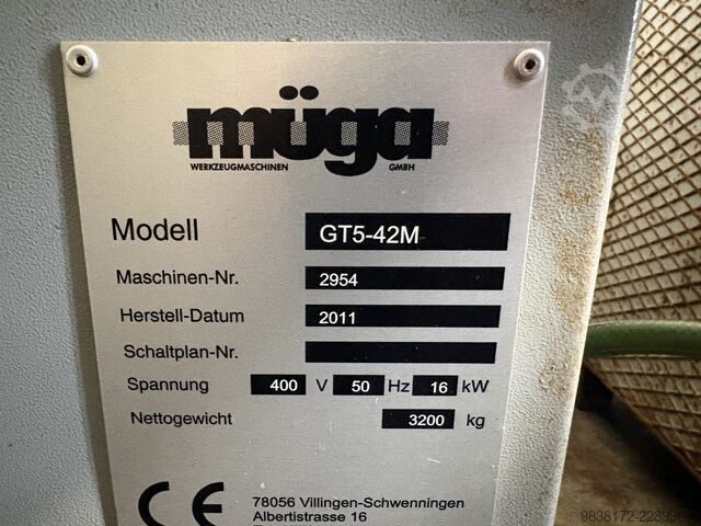 CNC lathe MÜGA GT 542 M