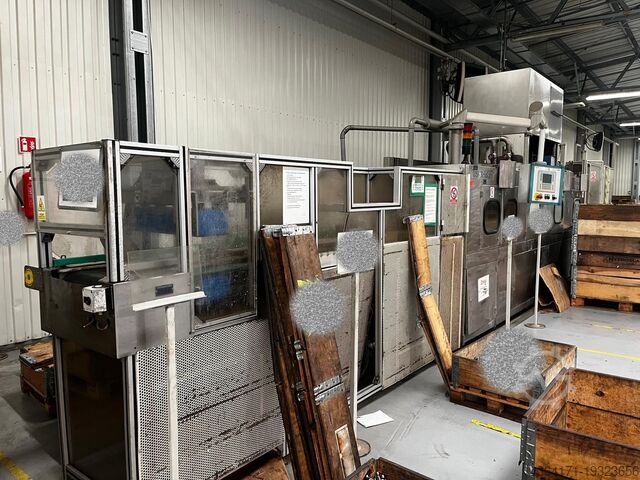 Wasserstrahl mit Hochdruck Maschinenbau Silberhorn Multiline Industrial Washing