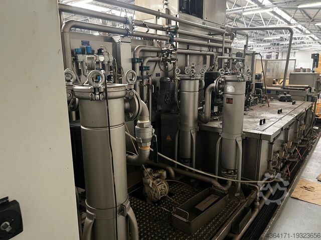 Wasserstrahl mit Hochdruck Maschinenbau Silberhorn Multiline Industrial Washing