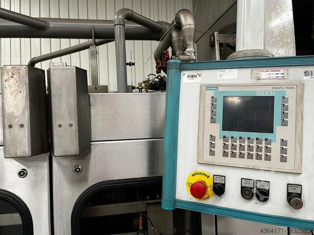 Wasserstrahl mit Hochdruck Maschinenbau Silberhorn Multiline Industrial Washing