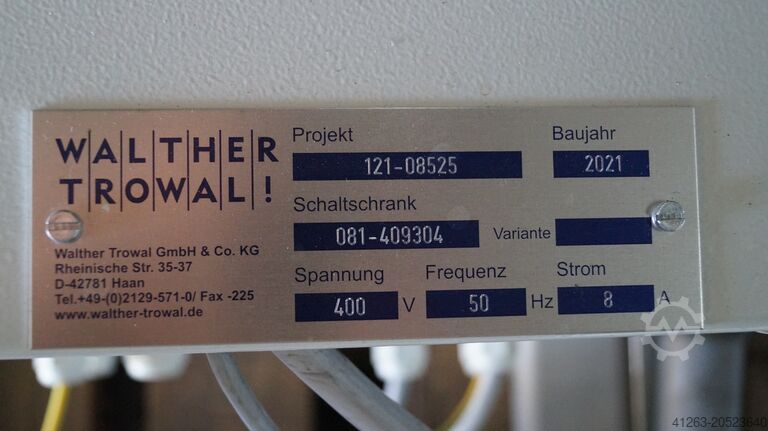 Vibratory finishing system Walther Trowal CF 200