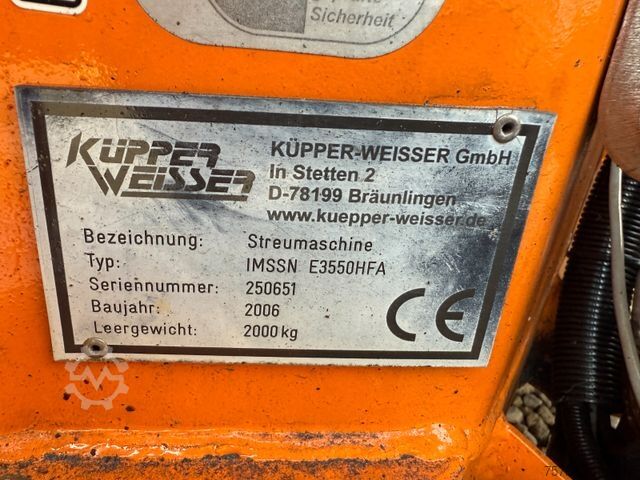 Kipper LKW SCHMIDT Salzstreuer Paket 5 Stück Winterdienst, Aufbau,