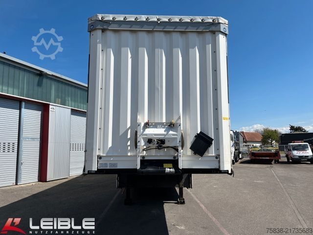 Open semitrailer with tarp KRONE SD*Tautliner*ZertifikatXL+Getränke*Liftachse*