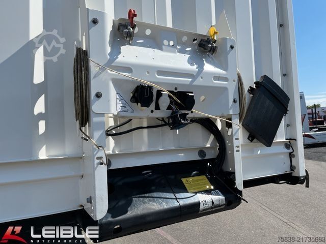 Open semitrailer with tarp KRONE SD*Tautliner*ZertifikatXL+Getränke*Liftachse*