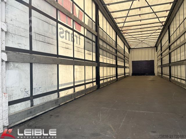 Open semitrailer with tarp KRONE SD*Tautliner*ZertifikatXL+Getränke*Liftachse*