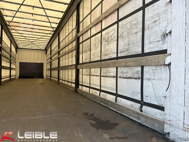Open semitrailer with tarp KRONE SD*Tautliner*ZertifikatXL+Getränke*Liftachse*