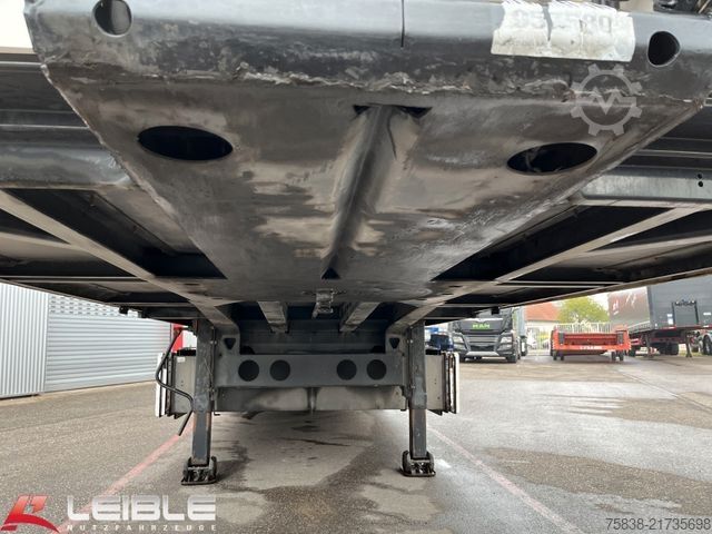 Open semitrailer with tarp KRONE SD*Tautliner*ZertifikatXL+Getränke*Liftachse*