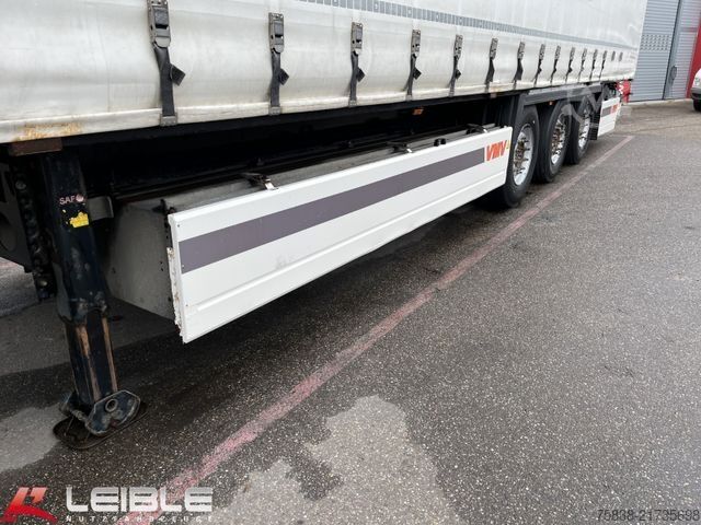 Open semitrailer with tarp KRONE SD*Tautliner*ZertifikatXL+Getränke*Liftachse*