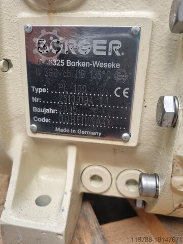 Drehkolbenpumpe Börger PL100