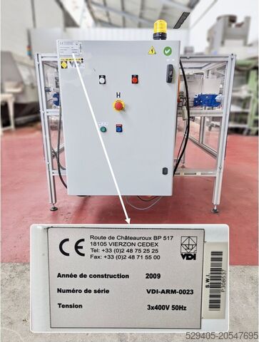 Verpackungsmaschine  VDI – Table d’accumulation