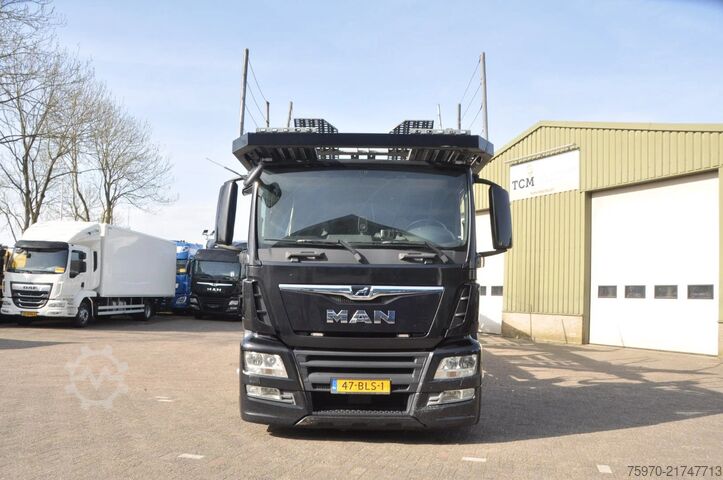 Car carrier van MAN TGS 18.420 + 2AS GROENEWOLD 2018 AUTO-TRANSPORTER
