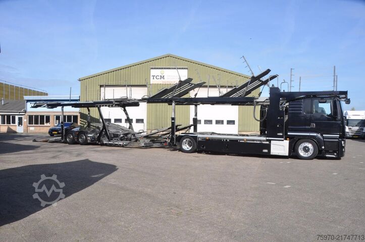 Car carrier van MAN TGS 18.420 + 2AS GROENEWOLD 2018 AUTO-TRANSPORTER