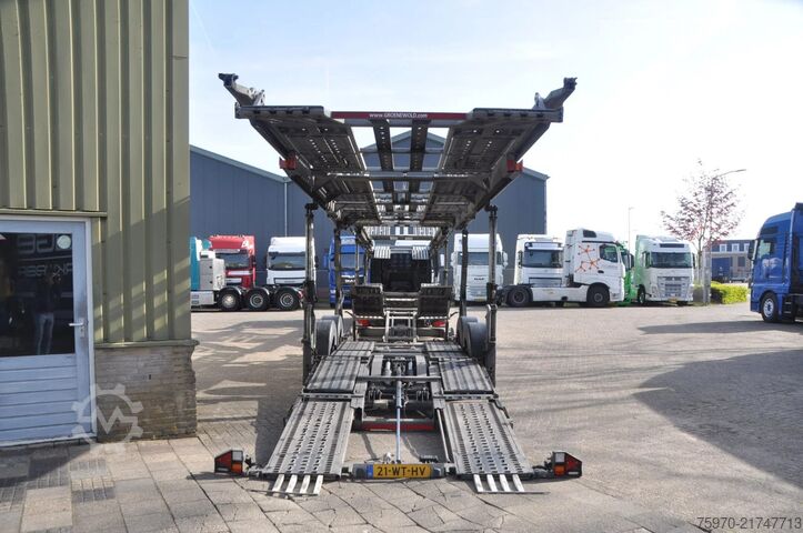 Car carrier van MAN TGS 18.420 + 2AS GROENEWOLD 2018 AUTO-TRANSPORTER