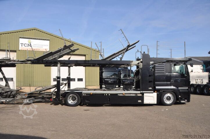 Car carrier van MAN TGS 18.420 + 2AS GROENEWOLD 2018 AUTO-TRANSPORTER