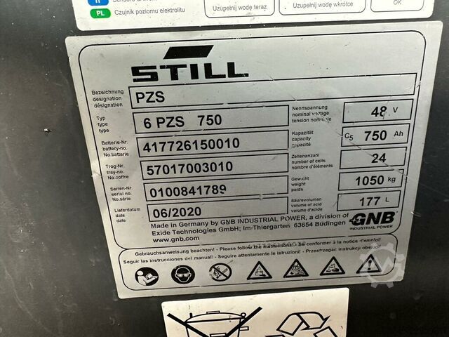 VS-23091 Electric triplex forklift Still RX20-18PL STILL RX20-18PL