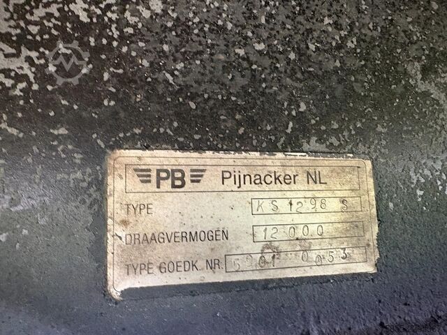 Tieflader Burg BPDO 12-18 L 2-Axle Lowbed / Double Tires / BPW...