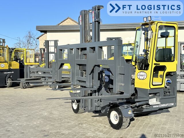 4-way forklift Combilift C3000XL DUPLEX SPREADER BEAM FREE LIFT