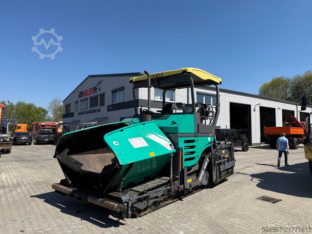 Tracked paver Vögele Super 1600-2 Asphaltfertiger Nivellierau
