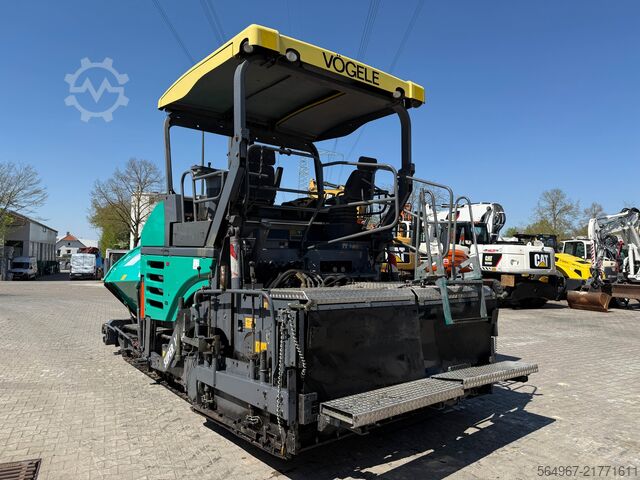 Tracked paver Vögele Super 1600-2 Asphaltfertiger Nivellierau