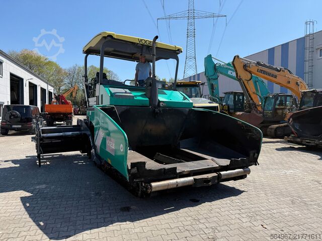 Tracked paver Vögele Super 1600-2 Asphaltfertiger Nivellierau