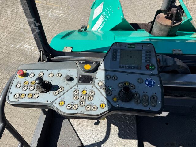 Tracked paver Vögele Super 1600-2 Asphaltfertiger Nivellierau