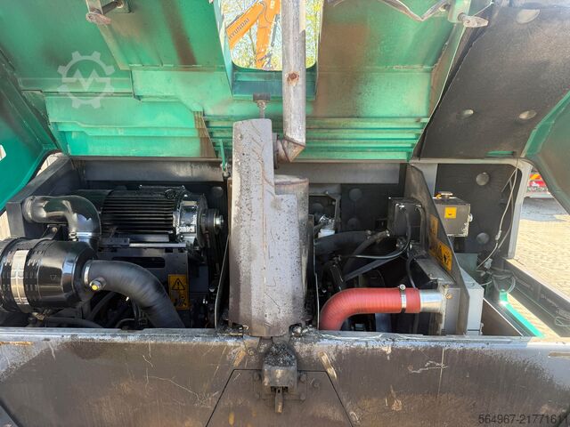 Tracked paver Vögele Super 1600-2 Asphaltfertiger Nivellierau