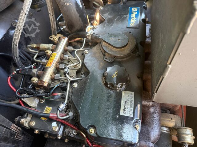 Tracked paver Vögele Super 1600-2 Asphaltfertiger Nivellierau